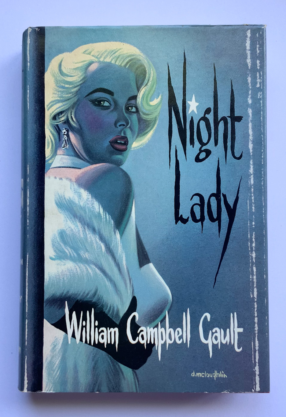 NIGHT LADY British crime book by William Campbell Gault 1960